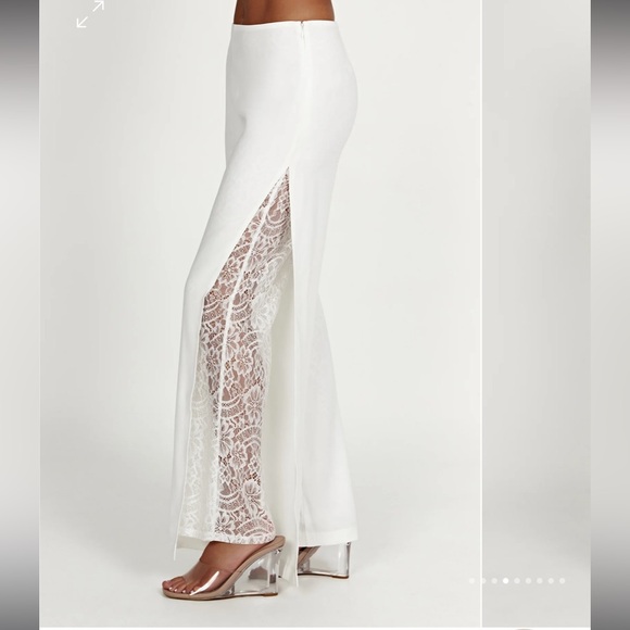 NWT Meshki Estee Split Lace Pants - Picture 2 of 5